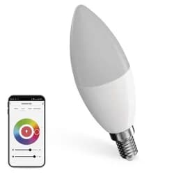 EMOS Chytrá LED žárovka GoSmart E14 4,8W 230V ZigBee RGB stmívatelná