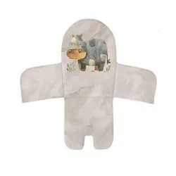 CEBA Vložka do jídelní židle (38x28) Basic Cosy Hippo - CEBA Vložka do jídelní židle (38x28) Basic Cosy Hippo