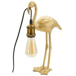 Mauro Ferretti Stolní lampa Flamingo 39,5 cm zlatá