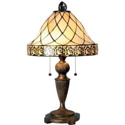 Stolní lampa Tiffany Rose - Ø 47*61cm Clayre & Eef