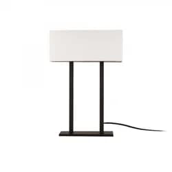 Opviq Stolní lampa Helogi bílá