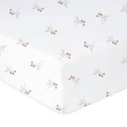 Babymatex Bavlněné prostěradlo do postýlky 70x140 cm - Maliny