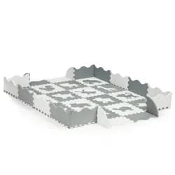 Ecotoys Pěnová podložka pro děti Zvířata 151 cm, 001