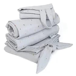 PINKIE set Muslin Grey velký