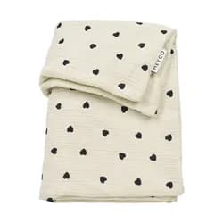 Meyco Mušelínová přikrývka Sweet Heart 75x100 - Soft sand
