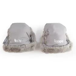 ZOPA Zimní rukavice Fluffy - Foggy Grey