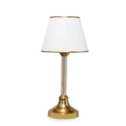 Opviq Stolní lampa Deni bílá