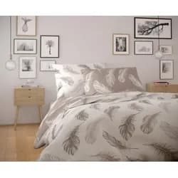 Kvalitex Bavlněné povlečení NORDIC COLLECTION 140x220 + 70x90 cm - SHELBY prodloužené