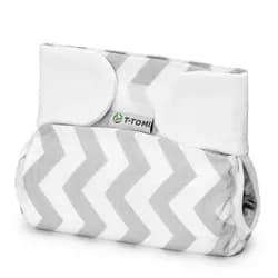 T-TOMI Ortopedické abdukční kalhotky - suchý zip Grey zig-zag (3-6kg)
