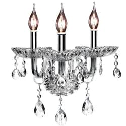 TooLight Křišťálová nástěnná lampa 300759 stříbrná