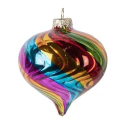 Barevné kovové závěsné světlo s květy Margo - Ø26*25 cm E27/max 1*25W Clayre & Eef