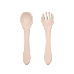 Petite&Mars Příbor silikonový Take&Match 6m+ - Desert Sand