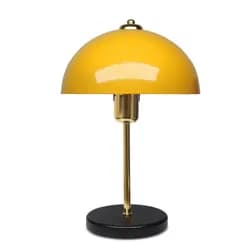 Opviq Stolní lampa Rety žlutá/zlatá