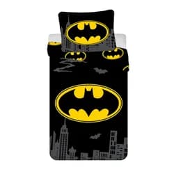 Jerry Fabrics Bavlněné povlečení 140x200 + 70x90 cm - Batman "The Emblem"