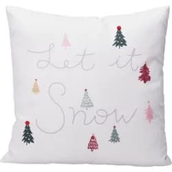 Polštářek Let it snow 45 x 45 cm
