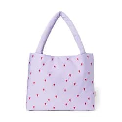Studio Noos Puffy MOM BAG Purple Hearts