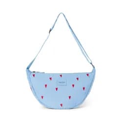 Studio Noos Puffy Adult FANNY kabelka Light Blue Hearts