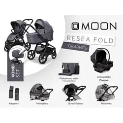 Moon ReSea FOLD kombi set - GRAPHITE