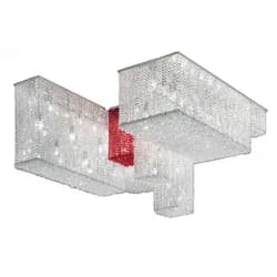 MASIERO - Stropní svítidlo CUBO PL/COMBO 175