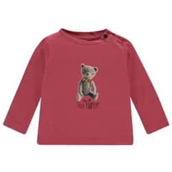 Noppies Longsleeve Cheviot Garnet Rose - 68