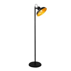 Opviq Stojací lampa Lik III 145 cm černá