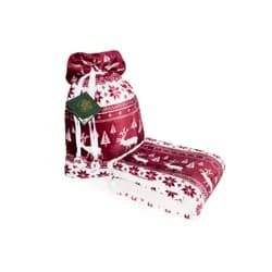 Faro Vánoční deka Saco 004 150x200 cm vínová