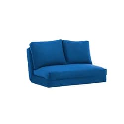 Hanah Home Dvoumístná futonová rozkládací pohovka Taida modrá