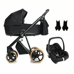 Roan Ivi + Maxi-Cosi Cabriofix i-Size vč. adaptérů - VINTAGE Caviar