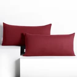 Restilo Povlaky na polštáře DecoKing Amber II bordó, velikost 40x80*2