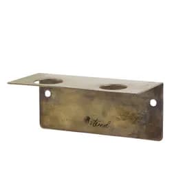 Dekorace králík v béžovém obleku a bubínkem - 13*12*47 cm Clayre & Eef