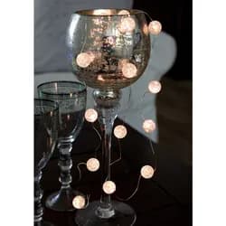 Světelný LED řetěz délka 140 cm Star Trading Dew Drop - průhledný