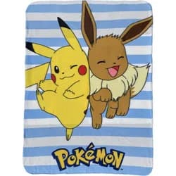 Faro Dětská fleecová deka Polar Pokémon 100x140 cm světle modrá