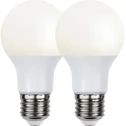 Sada 2 ks LED žárovka E27 40W Star Trading Opaque Basic - bílá