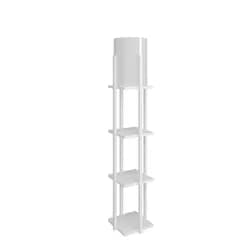 Opviq Stojací lampa Nora I bílá