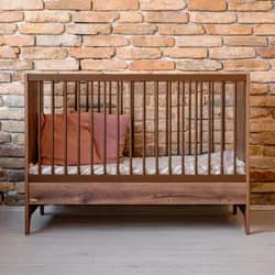 Variabilní postýlka Faktum Nest Walnut 70x140 cm