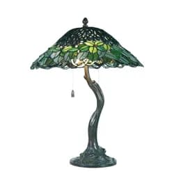 Stolní lampa Tiffany Tortoise Clayre & Eef