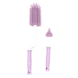 Bo Jungle kartáč na láhve B-Bottle Brush Set - Pink
