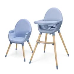 Kinderkraft Židlička jídelní FINI2 - KINDERKRAFT Židlička jídelní FINI2 Nordic Breeze