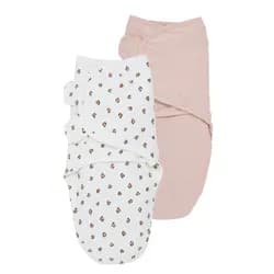 Meyco Zavinovačka 2-balení 0-3 měsíce - Mini Panther soft pink/pink