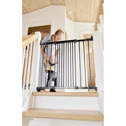 Baby Dan Zábrana Babydan Ebba Black 67-105,5 cm kov, šroubovací