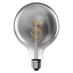 EMOS LED žárovka DECO SMOKED G125 teplá bílá