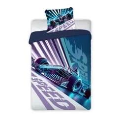 Faro Bavlněné povlečení BOLID 030 160x200 cm + 70x80 cm fialovo-modré