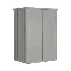 Biohort Skříňka na terasu BIOHORT Romeo L high 132 x 87 x 181 cm (šedý křemen metalíza)
