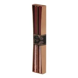 Autronic Svíčka SVT502 RED - červená/měděná (2 ks)