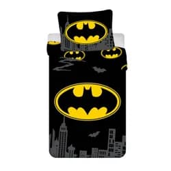 Jerry Fabrics Bavlněné povlečení 140x200 + 70x90 cm - Batman "The Emblem"