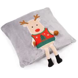 4Home Vánoční povlak na polštářek Xmas Reindeer, 40 x 40 cm