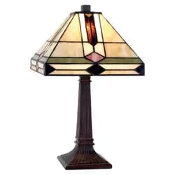 Stolní lampa Tiffany - 30*37 cm 1x E14 / Max 40W Clayre & Eef