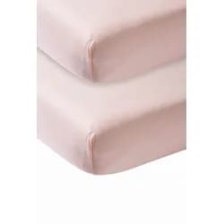 Meyco Žerzejové prostěradlo 40x80/90 - Light pink