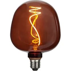 Dekorativní LED žárovka E27 G125 Star Trading Decoled - hnědá