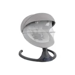 KikkaBoo Houpací lehátko elektrické Codie Light Grey